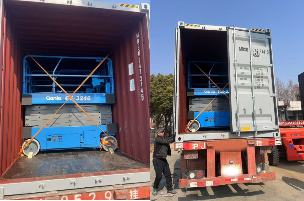 Thủ tục nhập khẩu xe nâng người